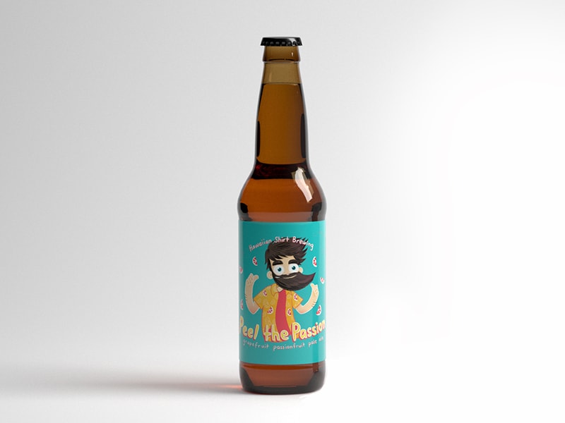 BrandLume Beer Label Design Sample