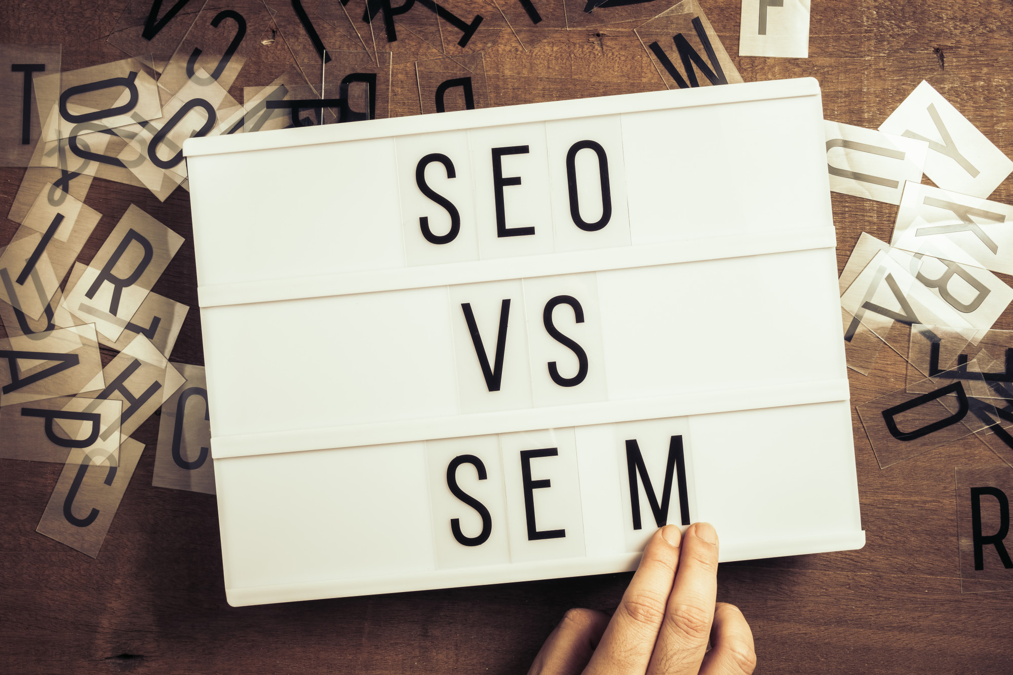 SEO vs SEM ( PPC - Paid Search)